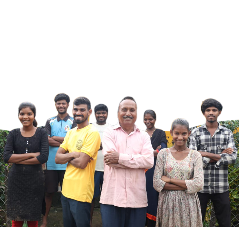 Swades Foundation community volunteers and village leaders