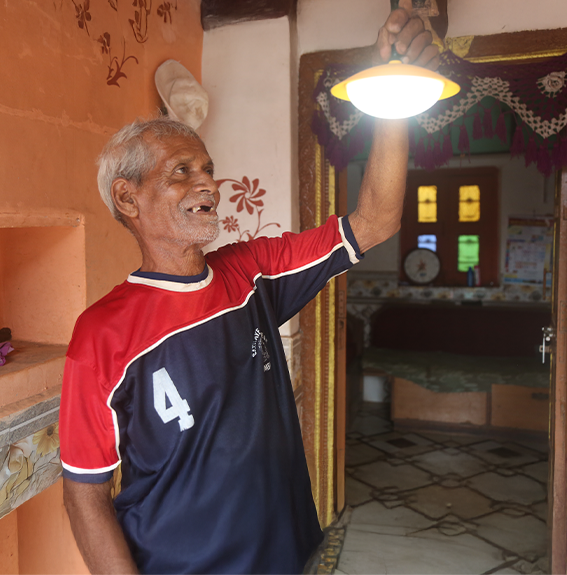 Image illustrating solar solutions for sustainable power in rural communities